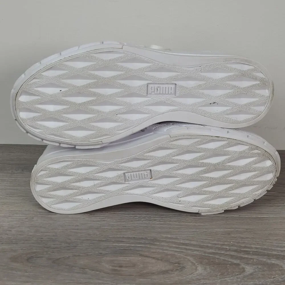 Puma Eris Fantasy Lace Up Women's Sneaker Whisper White Size 7